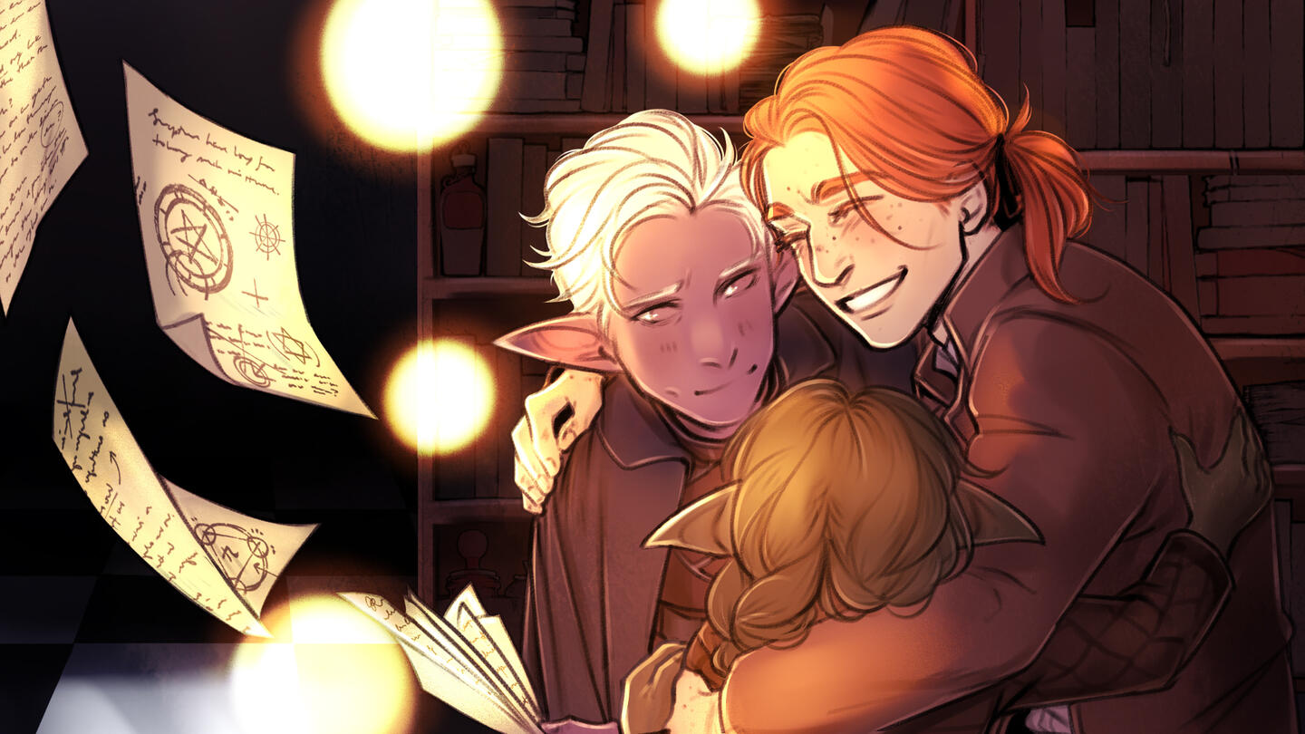 Essek, Caleb &amp; Nott Critical Role (Fanart)
